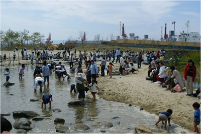 2007年4月28日　蛇の目ビーチ海開き